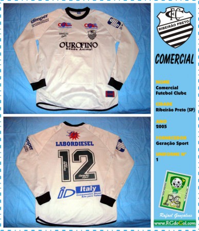 Comercial FC (2005) - Enviada por goleiro Alexandre Villa